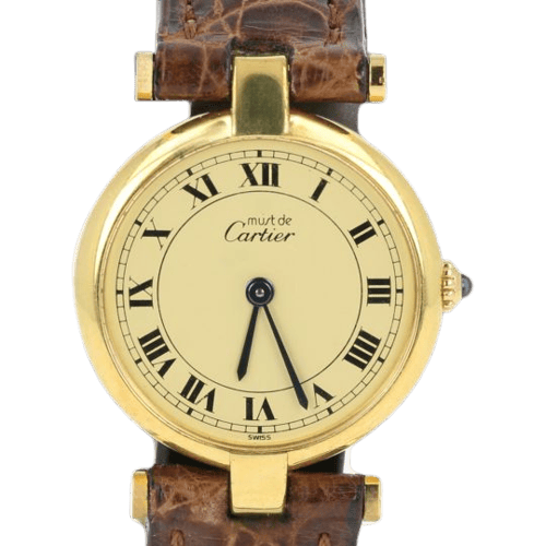 Montre Cartier Must de Cartier - Montre vermeil 58 Facettes MT47222