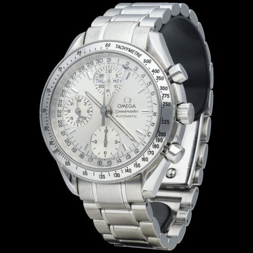 Montre Omega Speedmaster Day-Date - Montre automatique en acier 58 Facettes MT44273