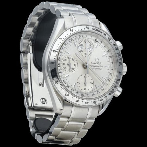 Montre Omega Speedmaster Day-Date - Montre automatique en acier 58 Facettes MT44273