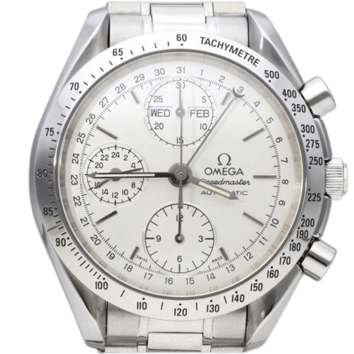Montre Omega Speedmaster - Montre Day-Date Chronograph en acier 58 Facettes MT46375