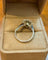 Bague 58 Marguerite - Bague en or blanc, émeraude et diamants 58 Facettes cpazcjpap