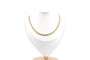 Collier Collier contemporain en or jaune 14 carats 58 Facettes B884