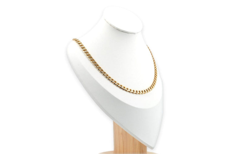 Collier Collier contemporain en or jaune 14 carats 58 Facettes B884