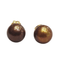 Boucles d'oreilles Boucles d'oreilles en or jaune 18k, corail et perles 58 Facettes T359T60