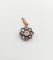 Pendentif Pendentif étoile antique en or 18K, argent et diamants 58 Facettes A07340