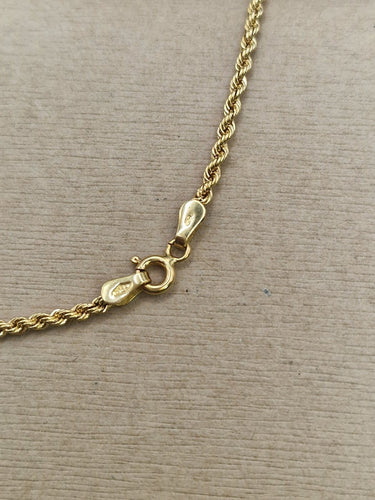 Collier Collier médaillon vintage années 1980 en or jaune et diamants 58 Facettes CV-078