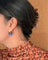 Boucles d'oreilles Boucles d'oreilles pendantes en or jaune et lapis lazuli 58 Facettes glzmv