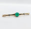 Broche Broche épingle à nourrice en or 18k, chrysoprase et diamants 58 Facettes A07528