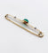 Broche Broche épingle à nourrice en or 18k, chrysoprase et diamants 58 Facettes A07528