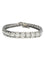 Bracelet Bracelet rivière ancien en or blanc 18K et diamants 58 Facettes 2105