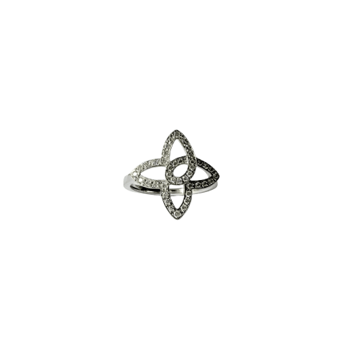 Louis Vuitton Blossom - Bague en or gris et diamants