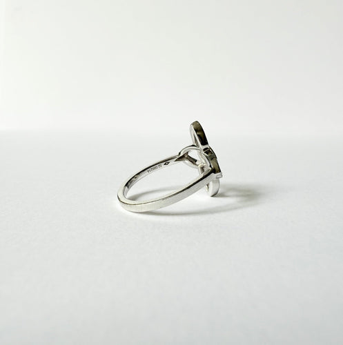 Bague 52 Louis Vuitton Blossom - Bague en or gris et diamants 58 Facettes