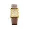 Montre Hermès Heure H - Montre en plaqué or et acier 58 Facettes 35492