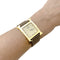 Montre Hermès Heure H - Montre en plaqué or et acier 58 Facettes 35492