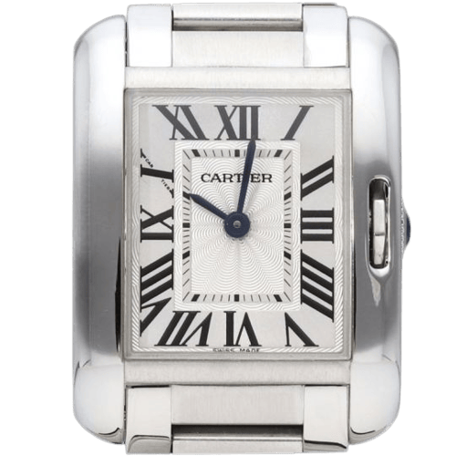 Cartier Tank Anglaise PM - Montre en acier