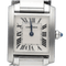 Montre Cartier Tank Française - Montre en acier 58 Facettes MT47326