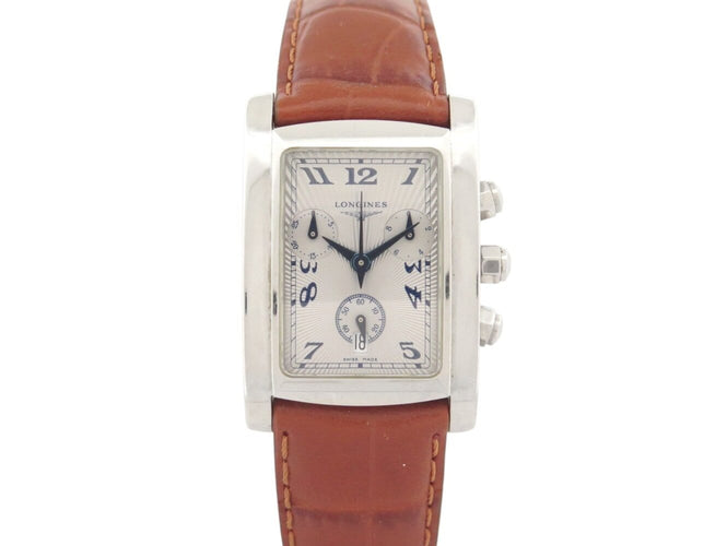 Montre Longines Dolce Vita - Montre chronographe 33 mm en acier 58 Facettes 275799