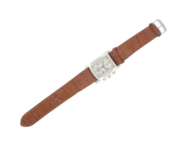 Montre Longines Dolce Vita - Montre chronographe 33 mm en acier 58 Facettes 275799
