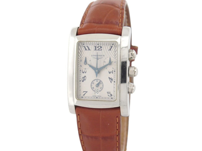 Montre Longines Dolce Vita - Montre chronographe 33 mm en acier 58 Facettes 275799