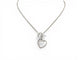 Collier Hermès Amulette Cœur - Collier en argent massif et diamant 58 Facettes 275840