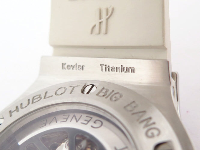 Montre Hublot Big Bang - Montre chronographe en acier et céramique 58 Facettes 275470