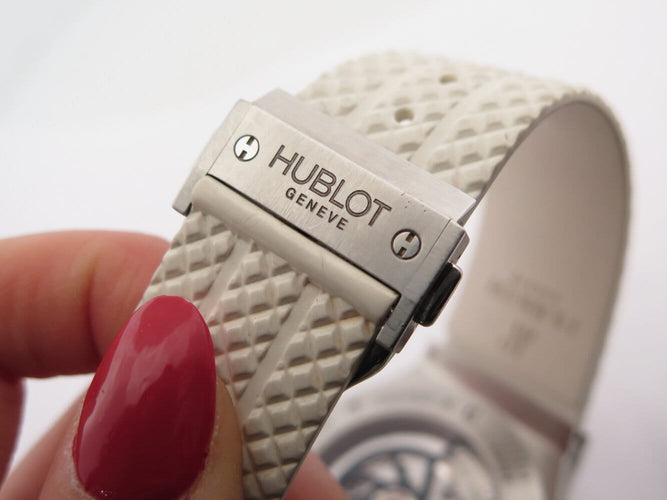 Montre Hublot Big Bang - Montre chronographe en acier et céramique 58 Facettes 275470