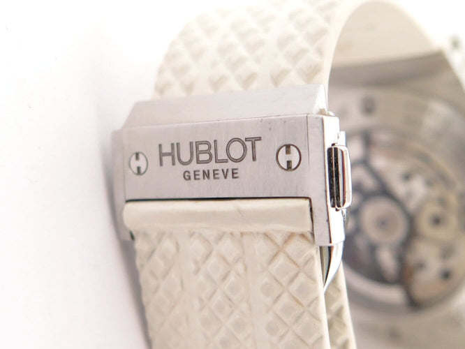 Montre Hublot Big Bang - Montre chronographe en acier et céramique 58 Facettes 275470