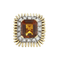 Bague 53 Bague cocktail en or rose, citrine et diamants 58 Facettes OC-61H00029