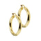 Boucles d'oreilles Unoaerre - Boucles d'oreilles créoles en or jaune 58 Facettes 38892