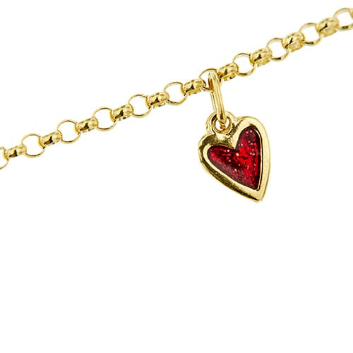 Bracelet Bracelet à charms émaillés en or jaune 58 Facettes 39641