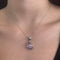 Collier Vieri - Collier en or blanc avec améthyste et diamants 58 Facettes 37363