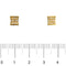 Boucles d'oreilles Boucles d'oreilles puces en or jaune et diamants 0,18 ct 58 Facettes 25539