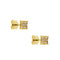 Boucles d'oreilles Boucles d'oreilles puces en or jaune et diamants 0,18 ct 58 Facettes 25539