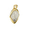 Pendentif Stella - Pendentif Madonna en or jaune et or blanc 58 Facettes 42069