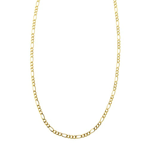 Collier Collier maille Figaro en or jaune 58 Facettes 36715