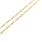 Collier Collier maille Figaro en or jaune 58 Facettes 36715