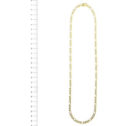 Collier Collier maille Figaro en or jaune 58 Facettes 36715