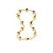 Bracelet Bracelet à cœurs en trois ors 58 Facettes 41400