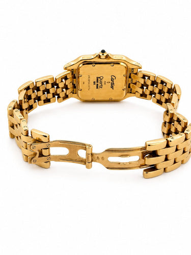 Montre Cartier Panthère - Montre Medium Date en or jaune 18 carats 58 Facettes Cp