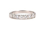 Bague contemporaine en or blanc 18 carats et diamants 58 Facettes B887