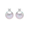 Boucles d'oreilles Underwater - Boucles d'oreilles en or blanc, perles Akoya et diamants 58 Facettes GER1326WG