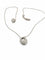 Collier pendentif en or blanc 18 carats et diamants 58 Facettes 90960-ac13017