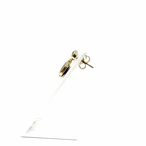 Boucles d'oreilles Boucles d'oreilles pendantes en or jaune et améthystes 58 Facettes Z15B51768
