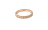 Bague 51.5 Chopard Ice Cube - Bague en or rose 18K et diamants 58 Facettes chop.all