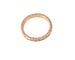 Bague 51.5 Chopard Ice Cube - Bague en or rose 18K et diamants 58 Facettes chop.all