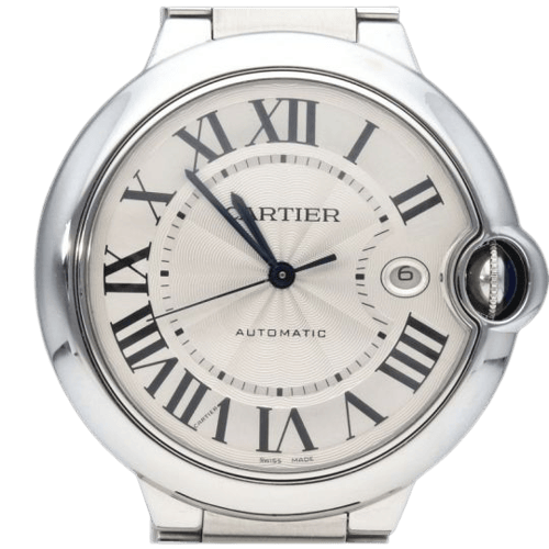 Montre Cartier Ballon Bleu - Montre 42 mm automatique en acier 58 Facettes MT45650