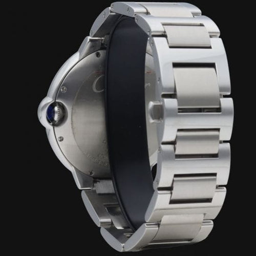 Montre Cartier Ballon Bleu - Montre 42 mm automatique en acier 58 Facettes MT45650