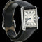 Montre Cartier Tank Must - Montre quartz bracelet cuir noir 58 Facettes MT47217