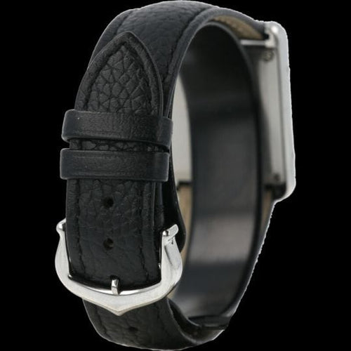 Montre Cartier Tank Must - Montre quartz bracelet cuir noir 58 Facettes MT47217