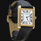 Montre Cartier Tank Solo - Montre en or jaune et acier 58 Facettes MT47337